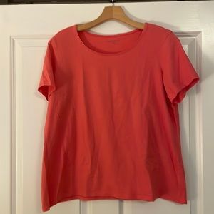 Eileen Fisher pink tee